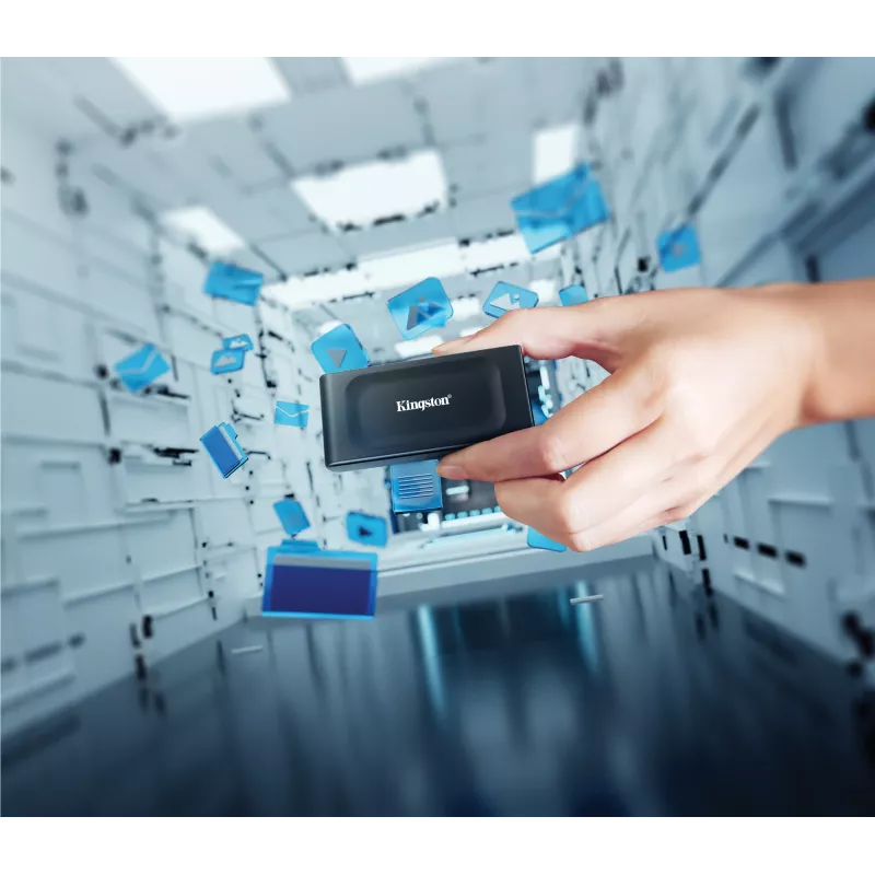 Kingston Technology 1TB XS1000 Unidade de estado sólido portátil externa USB 3.2 Gen 2