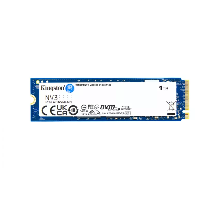 Disco SSD Kingston Technology 1TB M.2 NVMe NV3S/1000G