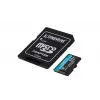 Kingston Technology 64GB microSDXC Canvas Go Plus Gen4 200MB/s A2 U3 V30 cartão + adaptador