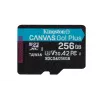 Kingston Technology 256GB microSDXC Canvas Go Plus Gen4 200MB/s A2 U3 V30 cartão + adaptador
