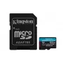 Kingston Technology 512GB microSDXC Canvas Go Plus Gen4 200MB/s A2 U3 V30 cartão + adaptador
