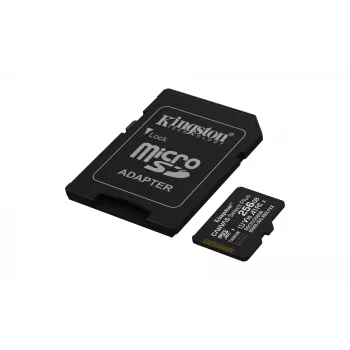 Cartão de memória MicroSDXC KINGSTON 256 GB UHS‑I Canvas Select Plus Gen3, Class 10, 150 MB/s, A1, V10