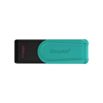 Kingston Technology DataTraveler 128GB USB 3.2 Gen 1 portátil Exodia S (preto/turquesa)