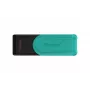 Kingston Technology DataTraveler 128GB USB 3.2 Gen 1 portátil Exodia S (preto/turquesa)