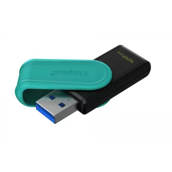 Kingston Technology DataTraveler 128GB USB 3.2 Gen 1 portátil Exodia S (preto/turquesa)