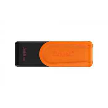 Kingston Technology DataTraveler 256GB USB 3.2 Gen 1 portátil Exodia S (preto/laranja)