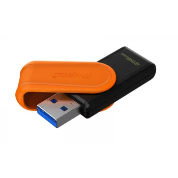 Kingston Technology DataTraveler 256GB USB 3.2 Gen 1 portátil Exodia S (preto/laranja)