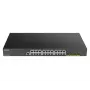 D-Link Switch Smart Managed Gigabit PoE de 24 portas com 4x 10G SFP+, 370 Watt