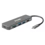 D-Link Hub USB-C 6-em-1 com HDMI/Leitor de cartões/Power Delivery