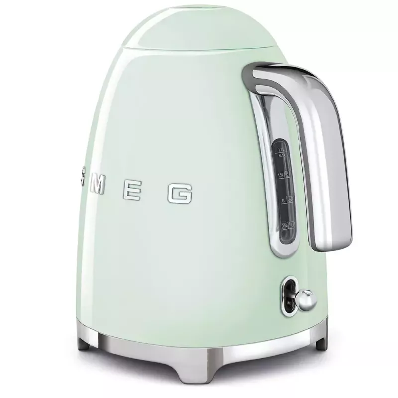 Chaleira elétrica Smeg 1,7L 2400W Verde