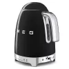 Chaleira elétrica Smeg KLF04BLEU 1,7 l 2400 W preto