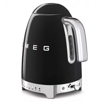 Chaleira elétrica Smeg KLF04BLEU 1,7 l 2400 W preto