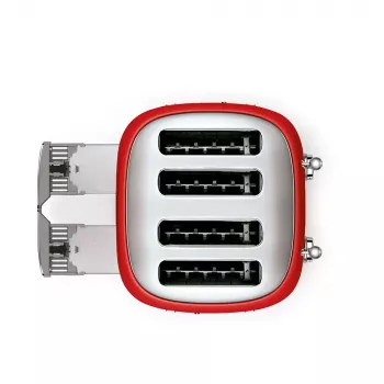 Torradeira Smeg 50's Style TSF03RDEU Vermelho