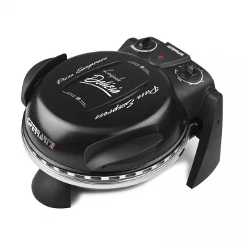 Máquina de pizza G3FERRARI Delizia — forno de pizza de bancada, 1200 W, superfície de pedra, máx. 400 °C, pizza de 31 cm, temporizador