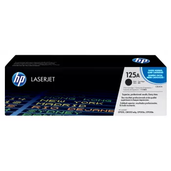 HP 125A Toner original LaserJet Preto, 2200 páginas, Preto, 1 unid.