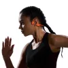 Auscultadores de condução óssea Shokz OpenRun Pro 2 — binaural, sem fios Bluetooth 5.3, IP55, 12 h de reprodução, 150 mAh, laranja, gancho de orelha