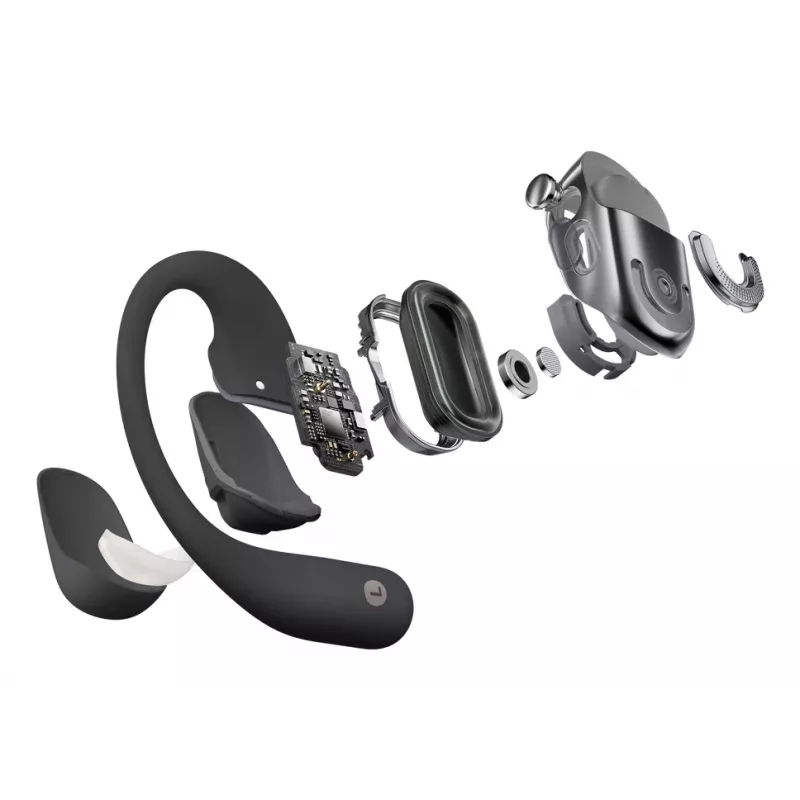 Shokz OpenFit 2 auriculares sem fios open-ear, pretos