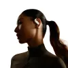 Headset sem fios open-ear Shokz OpenFit 2 — Bluetooth 5.4, IP55, condução óssea, 11 h de reprodução (48 h com estojo), USB‑C, bege