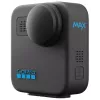 Câmara de ação GoPro MAX 360 (2025) — gravação 360°, 6K Ultra HD, ecrã integrado, Wi‑Fi, GPS, Preto