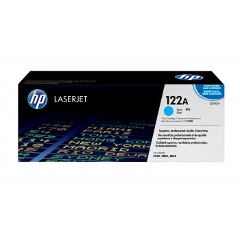 HP 122A Toner original LaserJet Ciano 1 unid.