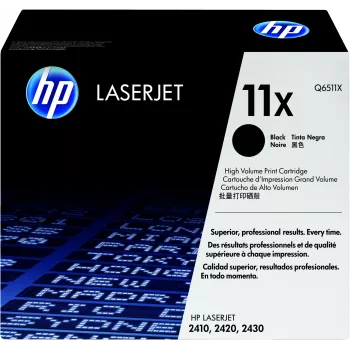 HP 11X Toner original LaserJet de alto rendimento Preto 1 unid.