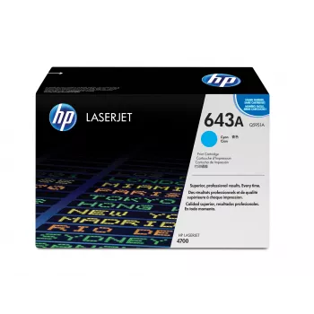 Toner HP Q5951A LJ4700 10000 páginas Ciano
