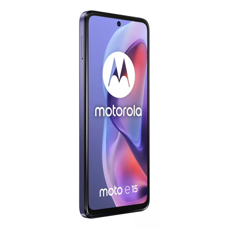 Motorola moto e15 16,9 cm (6,67 polegadas) Dual SIM Android 14 Go Edition 4G USB Type-C 2 GB 64 GB 5200 mAh Lavanda