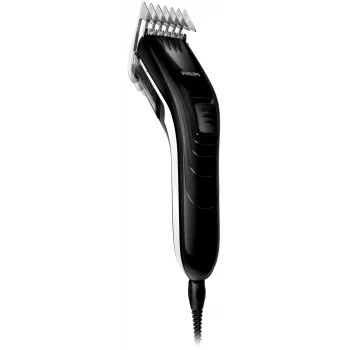 Máquina de cortar cabelo Philips família QC5115/15, preto, branco, 3 mm, 2,1 cm, 4,1 cm, alimentação por rede, 4,1 cm