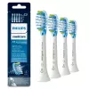 Cabeças de escova de dentes elétrica Philips Sonicare C3 Premium Plaque Defence HX9044/17 4x branco