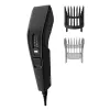 Máquina de cortar cabelo Philips série 3000 HC3510/15 preta — lâminas de aço inoxidável, 0,5 mm a 23 mm, 13 definições de comprimento