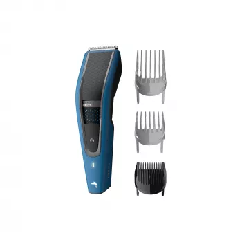 Máquina de cortar cabelo Philips HC5612/15 — sem fios, lâmina de aço inoxidável, 28 definições de comprimento (0,5 mm–28 mm), 75 min. de autonomia