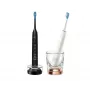 Escova de dentes Philips HX9914/57 DiamondClean 9000 pack de 2 preto/branco
