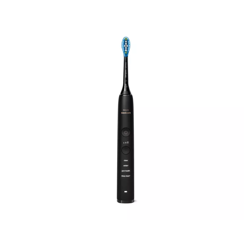 Escova de dentes Philips HX9914/57 DiamondClean 9000 pack de 2 preto/branco