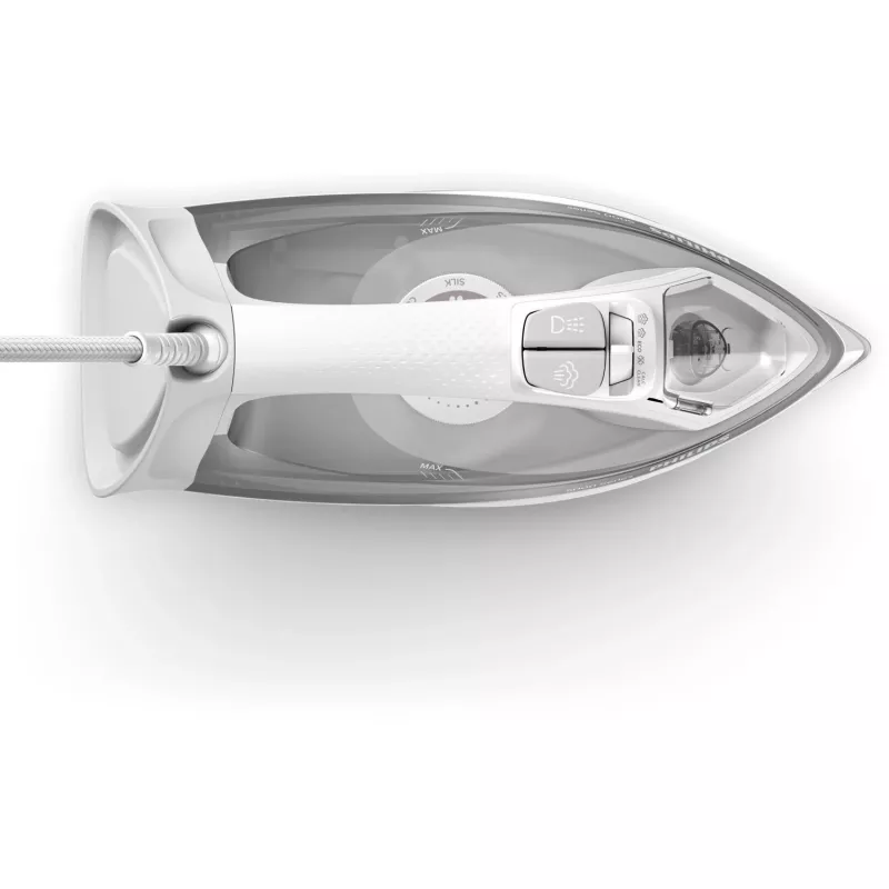 Philips série 5000 DST5010/10 ferro de engomar a vapor base SteamGlide Plus 2400 W cinzento, branco