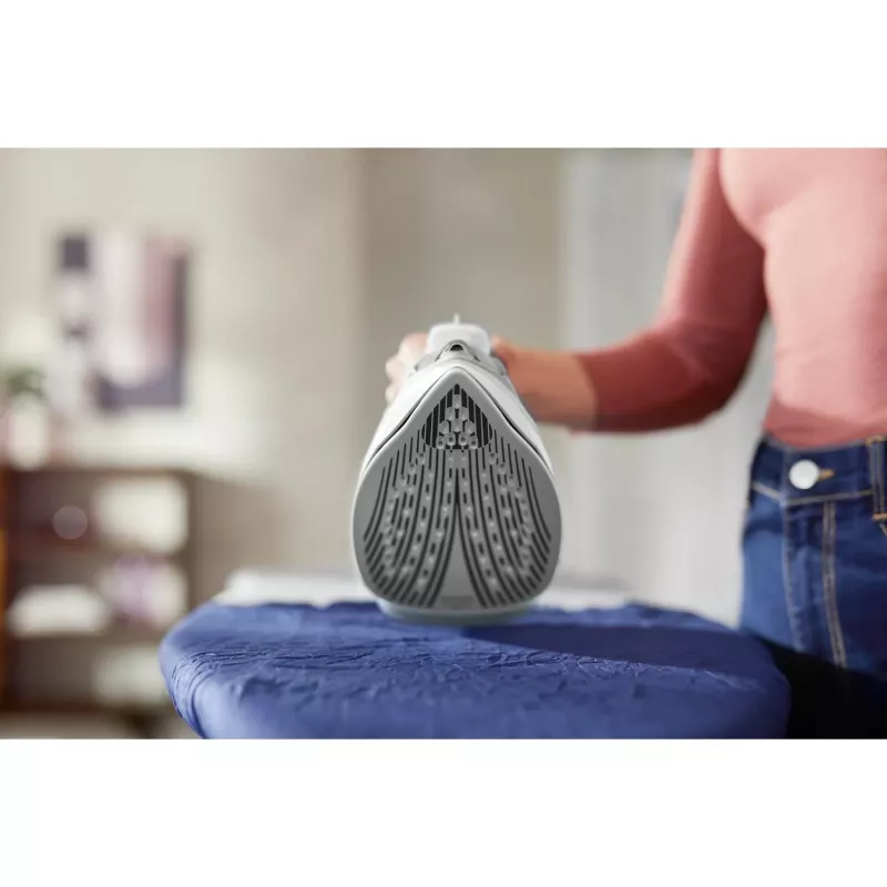 Philips série 5000 DST5010/10 ferro de engomar a vapor base SteamGlide Plus 2400 W cinzento, branco