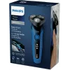 Máquina de barbear elétrica Philips série 5000 S5466/17 — sistema rotativo de 3 cabeças, bateria de iões de lítio, 50 min. de autonomia, lavável, barbear a seco e molhado