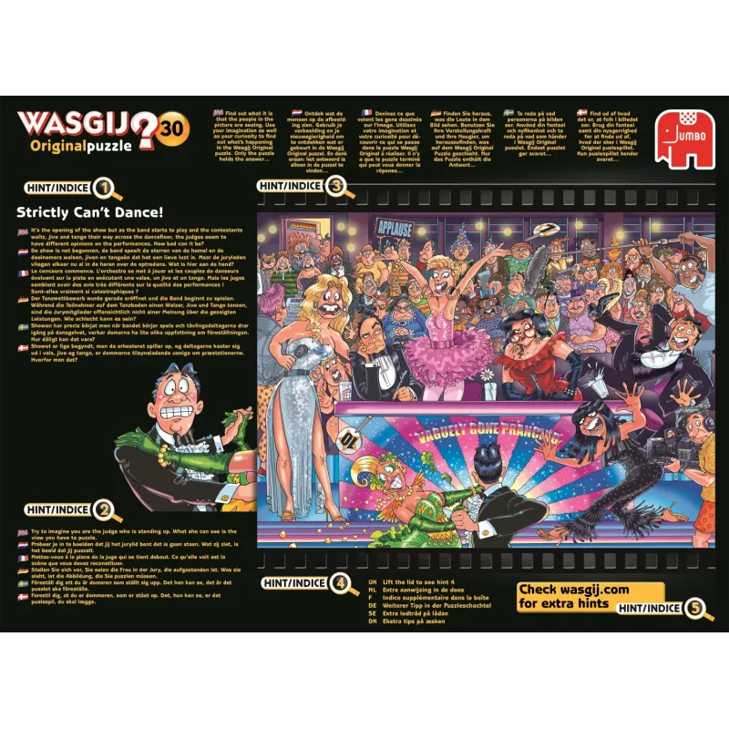 Jumbo Wasgij Original 30 Puzzle 1000 peças Comics