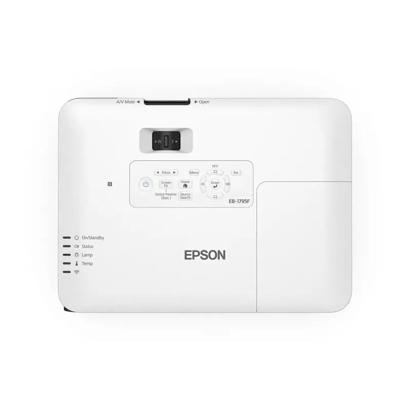 Epson EB-1795F projetor de curta distância 3200 ANSI lúmen 3LCD 1080p (1920x1080) branco, cinzento