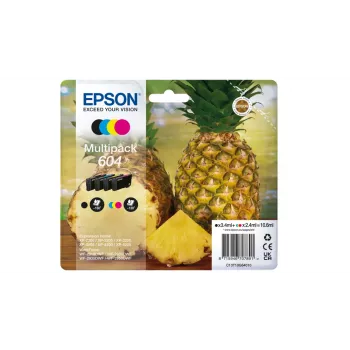 Epson 604 tinteiro 4 unid. original capacidade padrão preto, ciano, magenta, amarelo