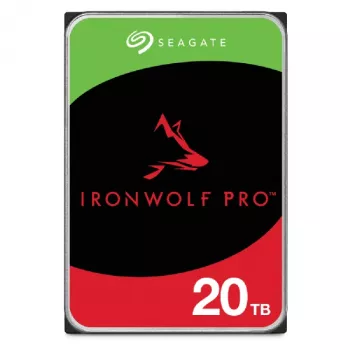 Disco interno Seagate IronWolf Pro ST20000NT001 20 TB 7200 RPM 256 MB 3,5 polegadas
