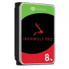 Disco interno Seagate IronWolf Pro ST8000NT001 8 TB 7200 RPM 256 MB 3,5 polegadas Serial ATA III