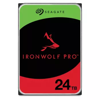 Disco interno Seagate IronWolf Pro ST24000NT002 24 TB 7200 RPM 512 MB 3,5 polegadas Serial ATA III