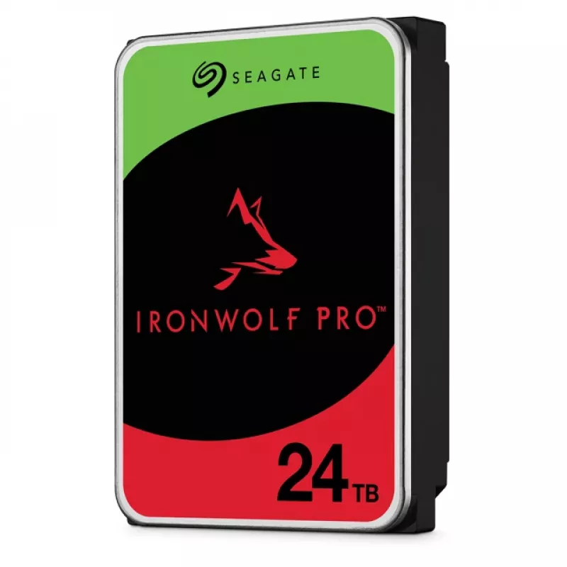 Disco interno Seagate IronWolf Pro ST24000NT002 24 TB 7200 RPM 512 MB 3,5 polegadas Serial ATA III