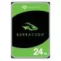 Seagate BarraCuda Desktop 24TB disco interno 7200 rpm 512 MB 3,5 polegadas Serial ATA