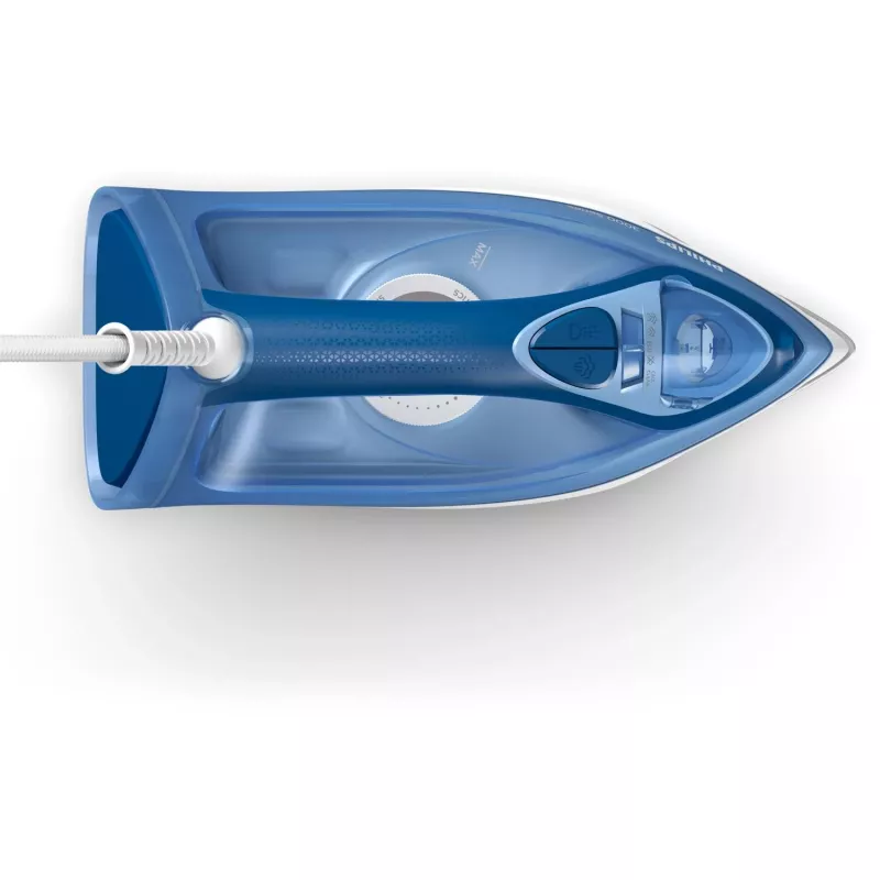 Ferro de engomar a vapor Philips série 3000 DST3031/20 — 2400 W, depósito de água de 0,3 l, base cerâmica, vapor contínuo de 40 g/min
