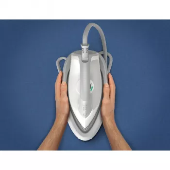 Central de engomar a vapor Philips série 2000 PSG2000/80 2400 W 1,4 L base de engomar cerâmica cinzento, branco