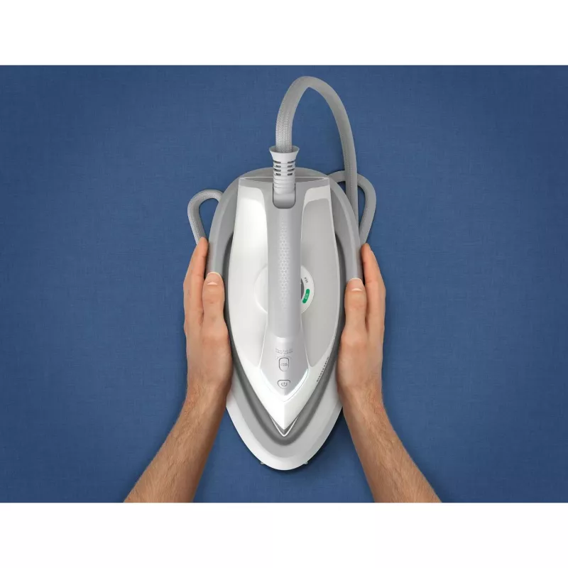 Central de engomar a vapor Philips série 2000 PSG2000/80 2400 W 1,4 L base de engomar cerâmica cinzento, branco