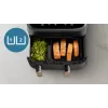 Fritadeira de ar quente Philips série 3000 Dual Basket Airfryer NA352/00 — 9 L, 2750 W, cesto duplo, 8 programas, 40–200 °C