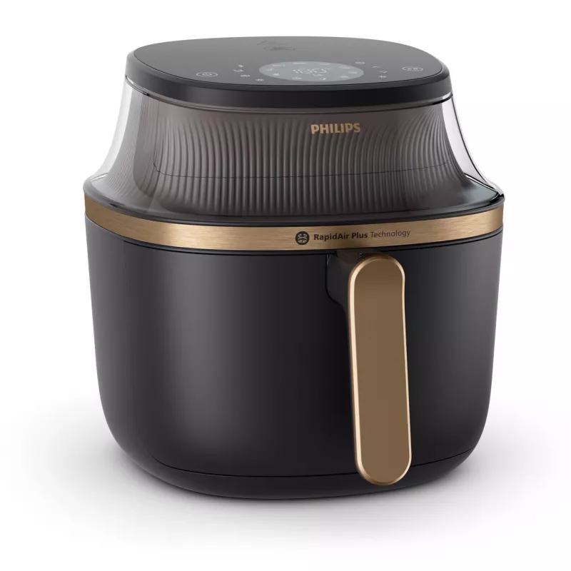 Fritadeira de ar quente Philips série 3000 NA332/00 — 6,2 L, 1700 W, LED tátil, 16 programas