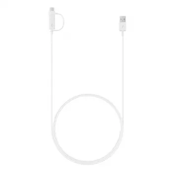 Cabo USB Samsung EP-DG930 USB 2.0 1,5 m USB A USB C/Micro-USB B branco
